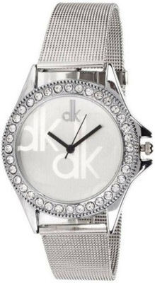 

Eiffel Time Silver dial DK ladies stylish Watch - For Girls