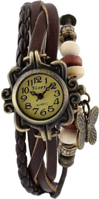 

Rio New Stylish Casual Brown Color Bracelet Watch - For Girls