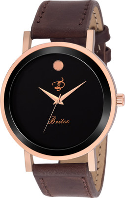 

Britex BT7038 RoseFinch Pearl~ Leather Strap~ Analog Watch - For Men