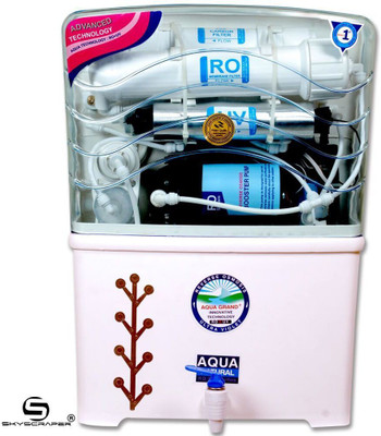

Aquagrand Plus Star 12 L RO + UV + UF + TDS Water Purifier(White)
