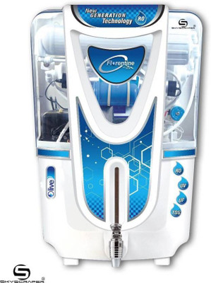 

Florentine Homes Olive 12 L RO + UV + UF + TDS Water Purifier(White and Blue)