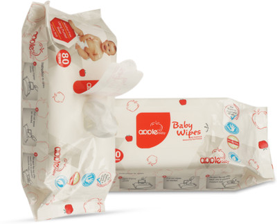 

Apple Baby BABY SKIN CARE WIPES(80 Pieces)