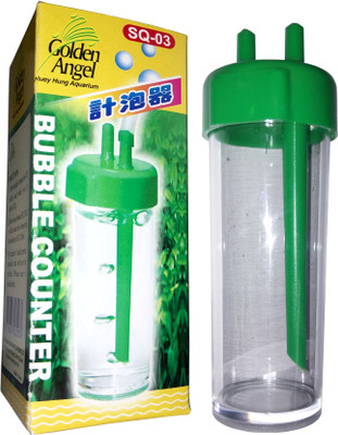 

Golden Angel (SQ-03) Aquatic Plant Co2 Bubble Counter | MADE IN TAIWAN | Aquarium Tool