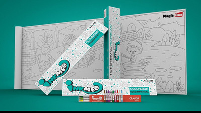 

UNTOLD Inkmeo Children Wall Coloring chart - Occupation