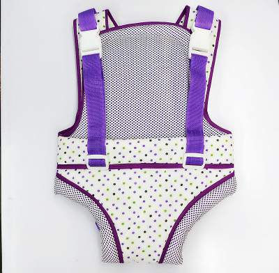 

Smilemakers Baby Carrier cotton (Printed Dots) Baby Carrier(Purple, Front carry facing out)