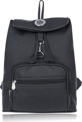 

Leather Land Imported Smooth Leather In Sky Black 5 L Backpack(Black)