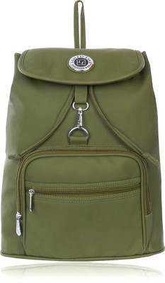 

Leather Land Imported Smooth Leather In Pista Green 5 L Backpack(Green)