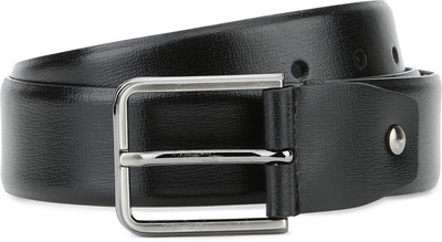

Tommy Hilfiger Men Formal Black Genuine Leather Belt