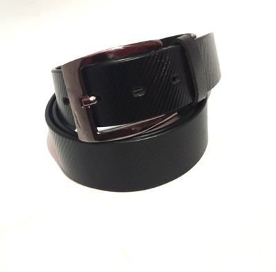 

ARIZIC Men Formal Black Genuine Leather Belt