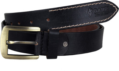 

Garri Men Casual, Party, Formal Black Genuine Leather Belt