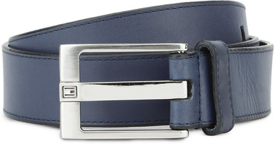 

Tommy Hilfiger Men Casual Blue Genuine Leather Belt, Navy