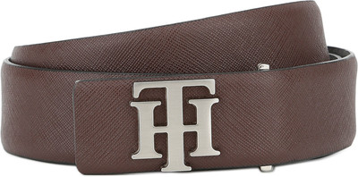 Tommy Hilfiger Men Formal Brown Genuine Leather Belt