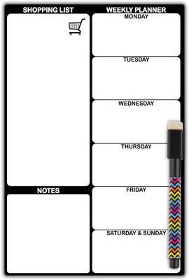 

Nourish WB-13 White board(12 inch x 8 inch)