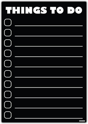Nourish BBB-14 Black board(13.5 inch x 9.5 inch)
