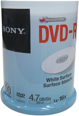 SONY DVD Recordable 0 4.7 GB