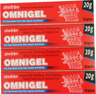

Cipla OMNIGEL 20 GM (PACK OF 4) Gel(20 g)