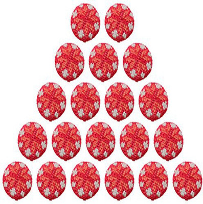 

Fabric and Lace BT005f Metal Buttons(Pack of 20)