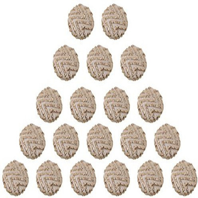 

Fabric and Lace BT002e Metal Buttons(Pack of 20)
