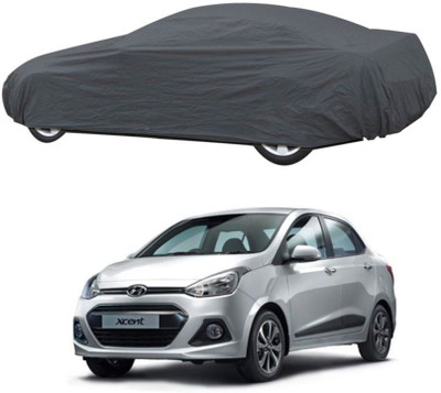 TGP GROUP Car Cover For Hyundai Xcent (Without Mirror Pockets)(Grey)