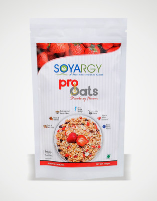 

PRO-OATS SOYARGY STRAWBERRY FLAVOR PROTEIN OATS 100 gms(100 g, Pouch)