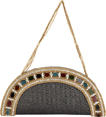 

RICHLYNN Party Grey Clutch