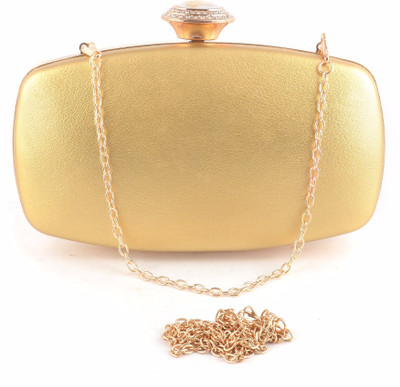 

Urbantra Party Gold Clutch