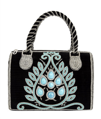 

RICHLYNN Party Black, Blue Clutch