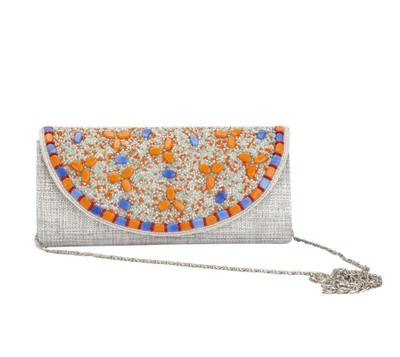 

RICHLYNN Party Grey Clutch