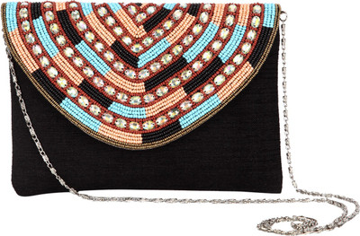 

RICHLYNN Party Black Clutch