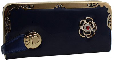 

Trendy Casual Blue Clutch