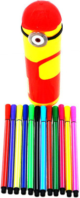 

Muren Minion sketch pens Round Shaped Color Pencils(Set of 1, Multicolor)