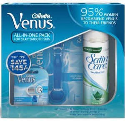 Gillette Venus Gift Pack(Set of 3)