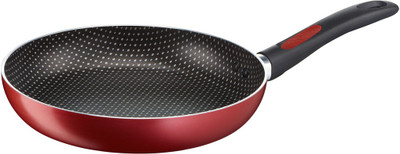 

TEFAL Simply Chef Fry Pan 20 cm diameter(Aluminium, Non-stick), Red