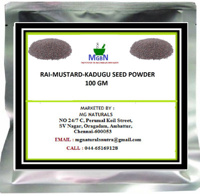 

MGBN RAI-MUSTARD-KADUGU SEED POWDER-100 GM(100 g)