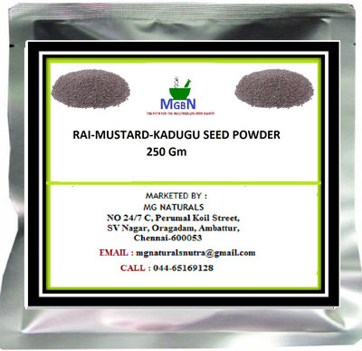 

MGBN RAI-MUSTARD-KADUGU SEED POWDER 250 GM(250 g)