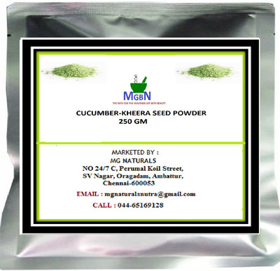 

MGBN CUCUMBER-KHEERA SEED POWDER (250 g)(250 g)