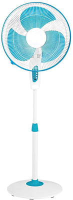 style Boss BOSS Pedestle Fan 3 Blade Pedestal Fan(white and Blue) available at flipkart for Rs.1950