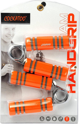 

COCKATOO Foam Handle Hand Grip/Fitness Grip(Orange)