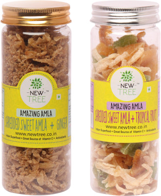 

New Tree Sweet Amla & Ginger And Sweet Amla & Tropical Fruits ( W. Combo: 275gm ) Combo(New Tree Sweet Amla & Ginger : 125gm - Sweet Amla & Tropical Fruits : 150gm)