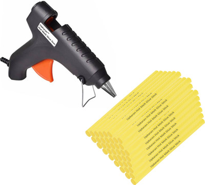 

Upkaran Hot Melt DIY Glue Gun kit 40 Watt With 40 Glue Sticks For Paper & Cloth,School Projects High-Tech Quick Repairs Professional Electronic Standard Temperature Corded Glue Gun(11 mm)