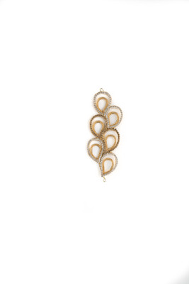 

Art of Hair Fashion Jewellery Side Clip Hair Clip(Gold)
