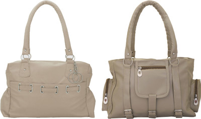 

Lady bar Shoulder Bag(Grey)