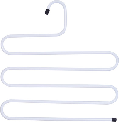

ShopAis Iron stainless steel s multi-layered pants rack pants hanger rack multifunction S-type magic pants rack Closet Organizer( )