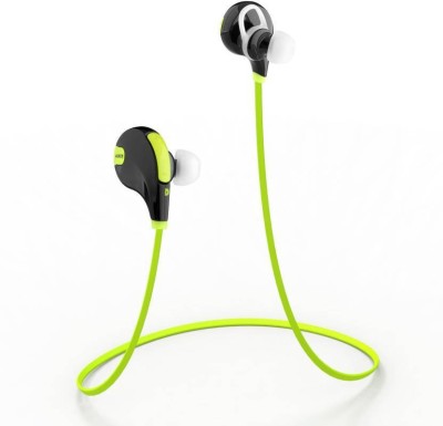 GS QY7-JOGGER-Green-HP43 Headphone(Green, On the Ear) 1