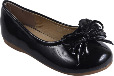 

JUMPS AND BUMPS Girls Slip on Ballerinas(Black