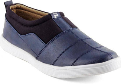 

Clerk Boys Slip on Loafers(Blue, Ads-blue