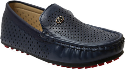

JUMPS AND BUMPS Boys Slip on Loafers(Blue