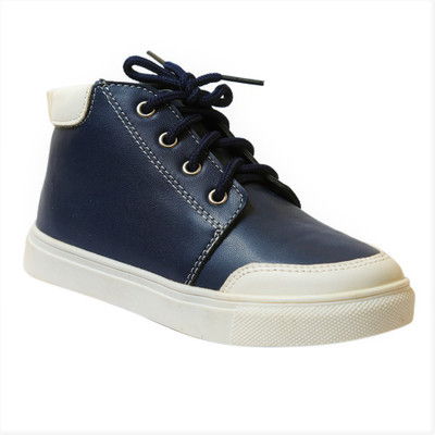 

JUMPS AND BUMPS Boys & Girls Lace Sneakers(Blue, Navy