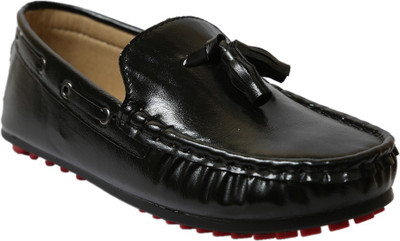 

JUMPS AND BUMPS Boys Slip on Loafers(Black