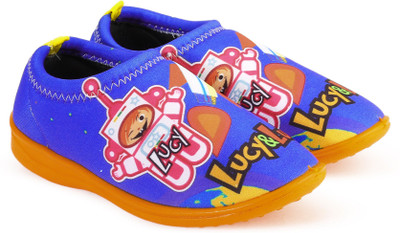 

Lucy & Luke by Liberty Boys & Girls Slip on Sneakers(Blue, R.blue